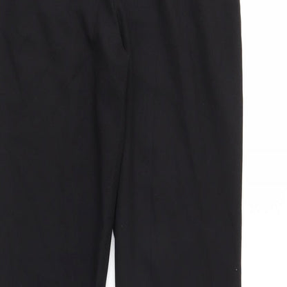George Womens Black   Trousers  Size 8 L26 in