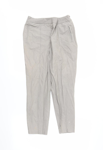 Womens UK Size 10 ASOS Regular Fit  Grey Trousers
