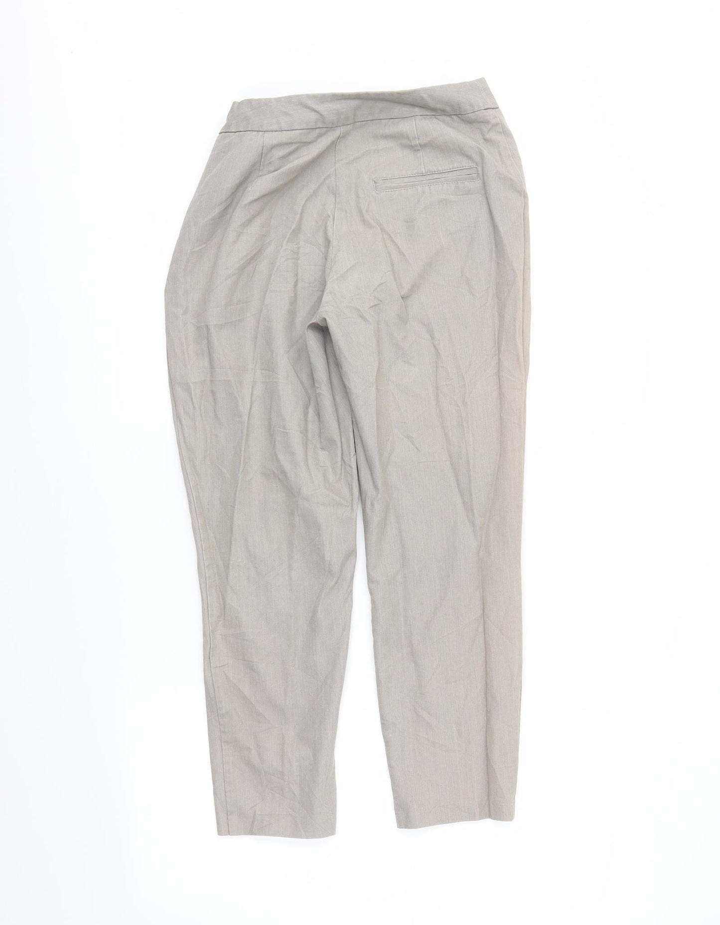 Womens UK Size 10 ASOS Regular Fit  Grey Trousers