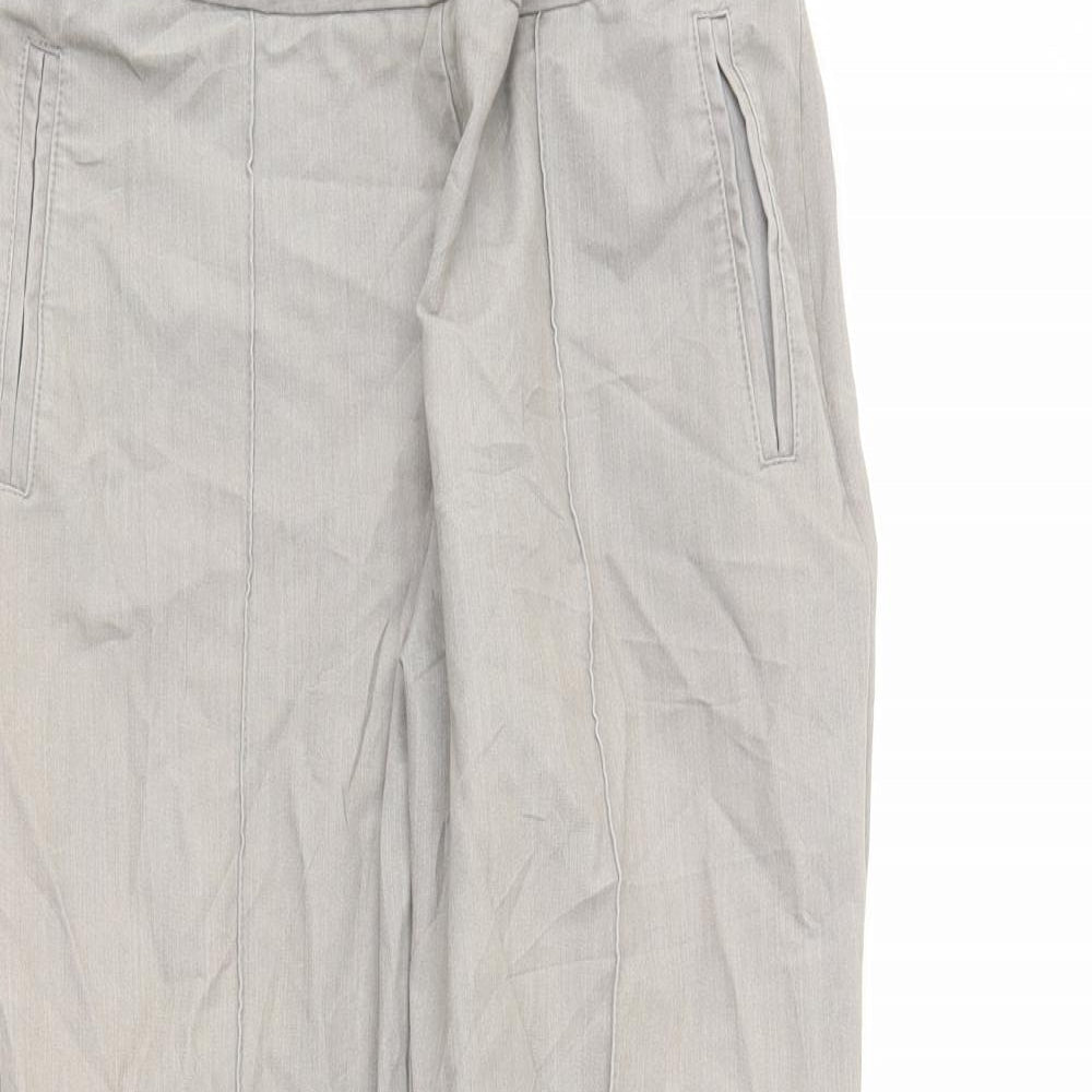 Womens UK Size 10 ASOS Regular Fit  Grey Trousers