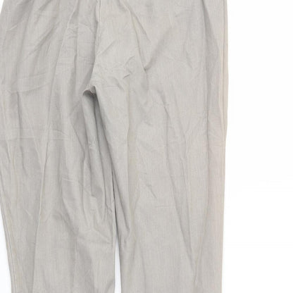 Womens UK Size 10 ASOS Regular Fit  Grey Trousers
