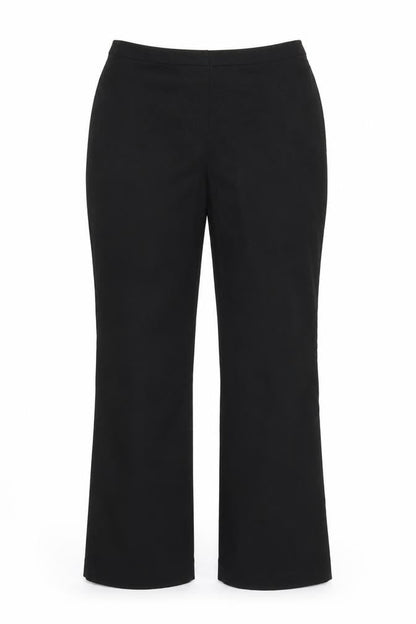 Style Womens Black   Trousers  Size 12 L28 in