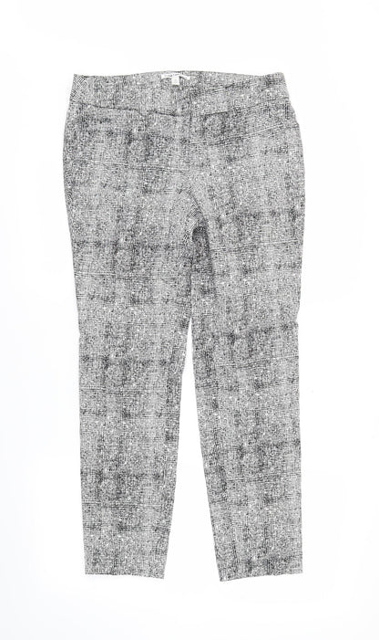 Dalia Collection Womens Grey   Chino Trousers Size XS L25 in