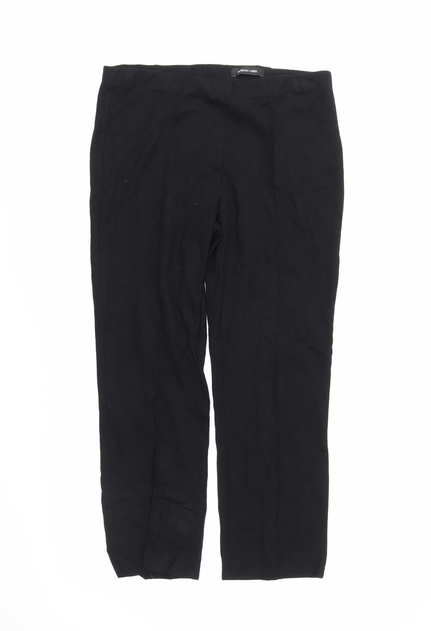 Barbara Womens Black   Trousers  Size 12 L22 in