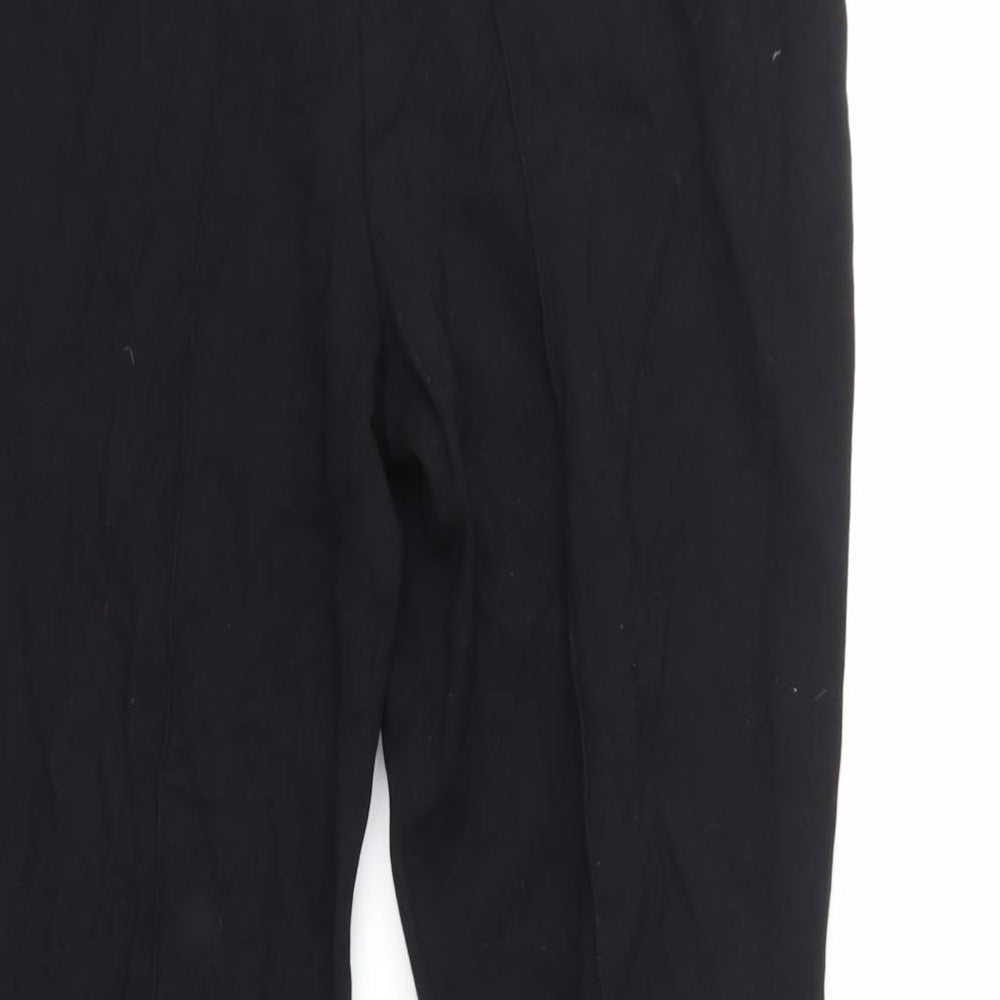Barbara Womens Black   Trousers  Size 12 L22 in