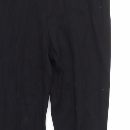 Barbara Womens Black   Trousers  Size 12 L22 in