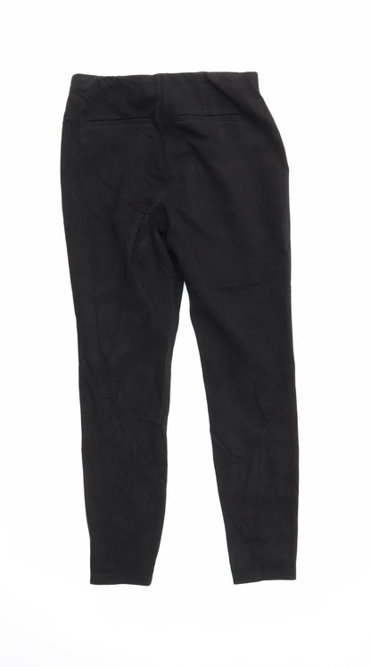 Womens UK Size 30 in Preworn Regular Fit  Black Trousers