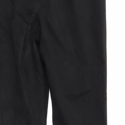 Womens UK Size 30 in Preworn Regular Fit  Black Trousers
