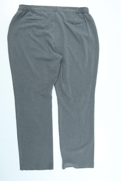 Capsule Womens Grey   Dress Pants Trousers Size 20 L26 in