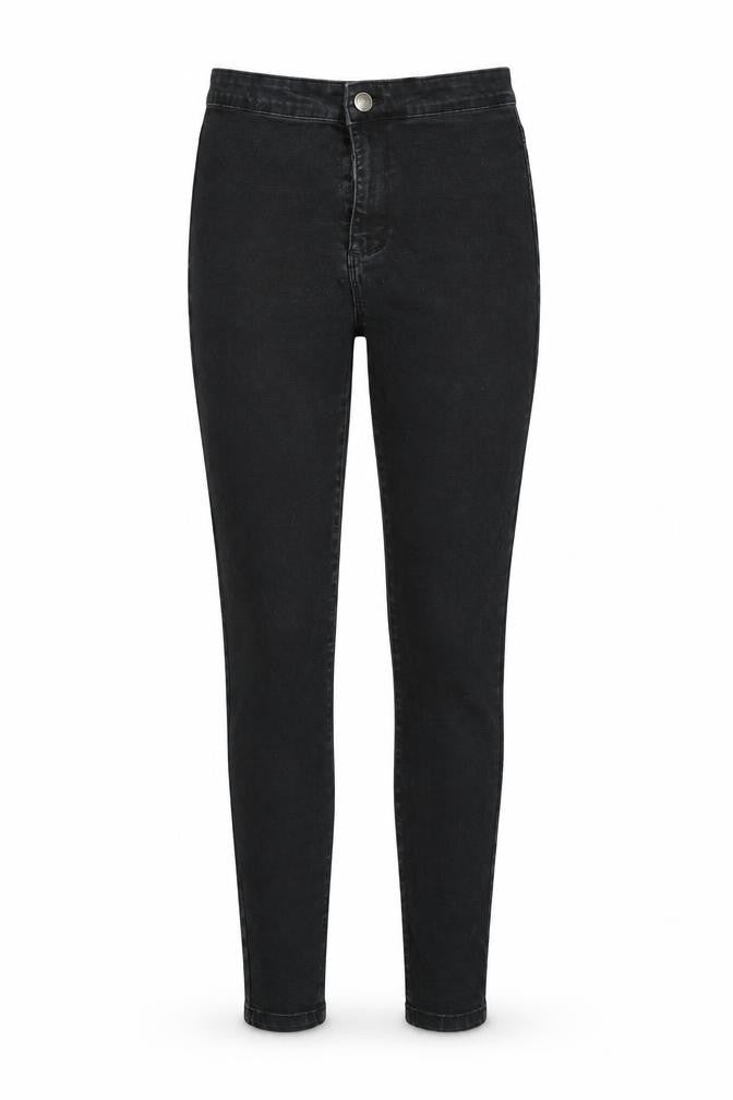 Womens UK Size 12 Denim & Co. Regular Fit Skinny Black Jeans
