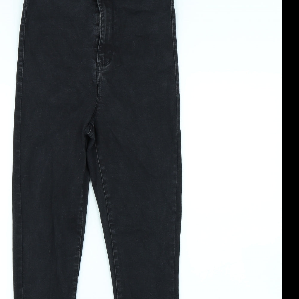 Denim & Co. Womens Black   Skinny Jeans Size 12 L29 in
