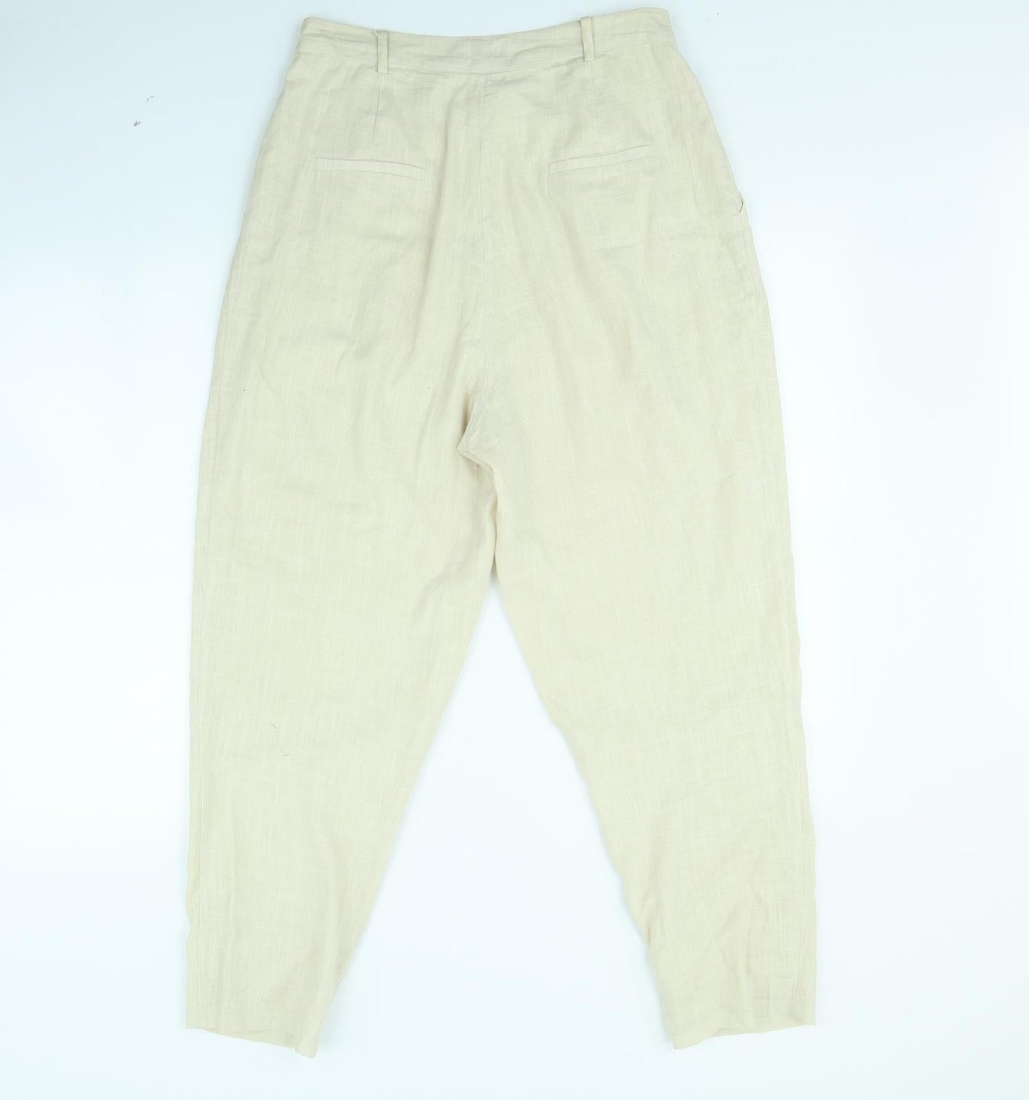 Womens UK Size 28 in In the Style Regular Fit  Beige Trousers