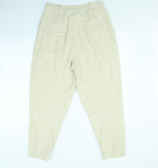 In the Style Womens Beige   Trousers  Size 28 in L28 in