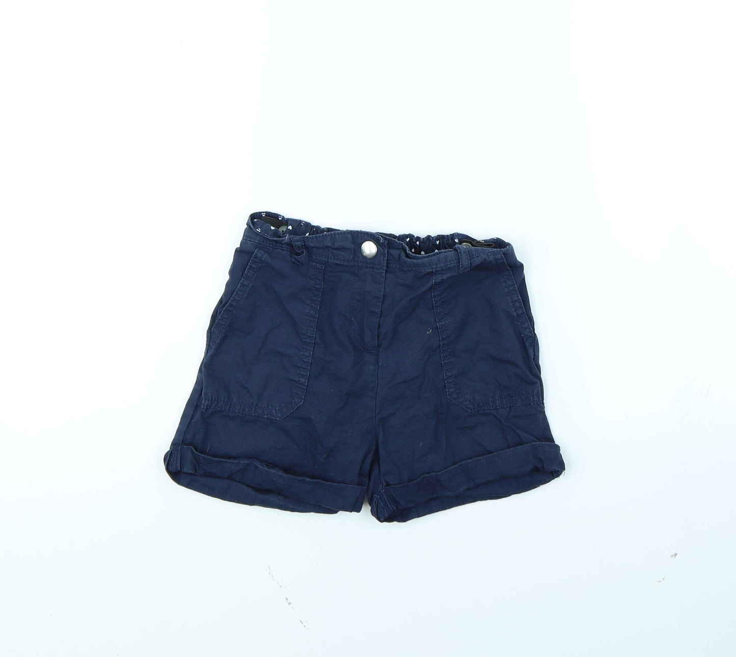 George Girls Blue   Cut-Off Shorts Size 8 Years