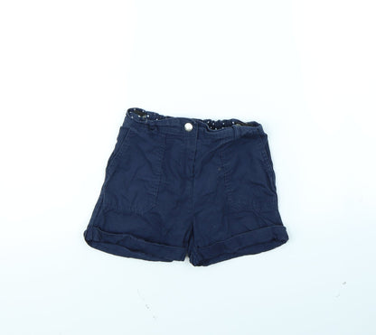 George Girls Blue   Cut-Off Shorts Size 8 Years