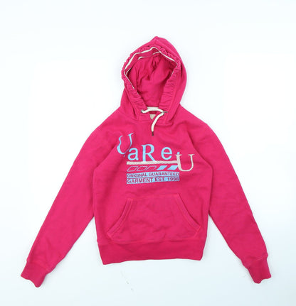 U ARE U Girls Pink   Pullover Hoodie Size M