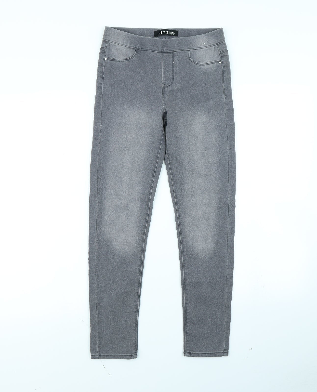 Miss Evie Girls Grey   Skinny Jeans Size 10 Years