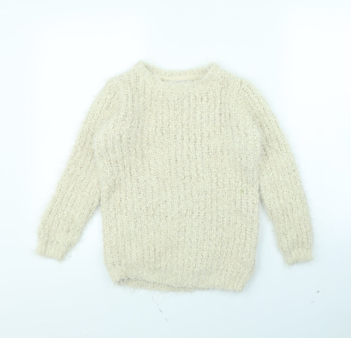 yd Girls Beige    Jumper Size 9 Years