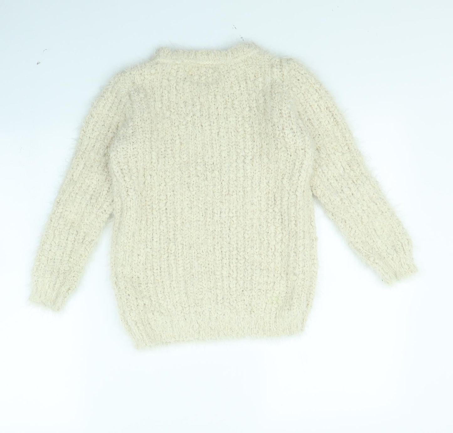 yd Girls Beige    Jumper Size 9 Years