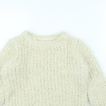 yd Girls Beige    Jumper Size 9 Years
