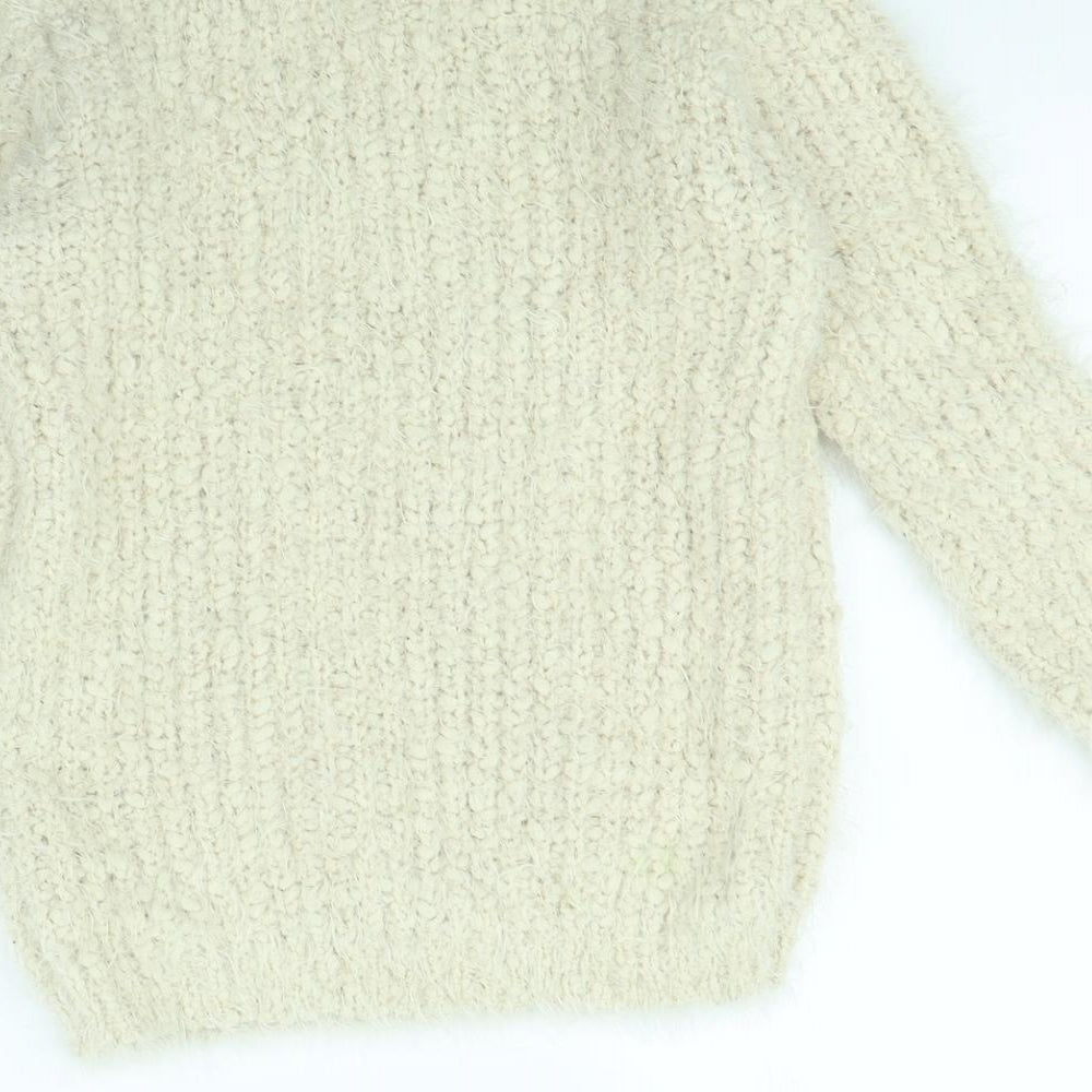yd Girls Beige    Jumper Size 9 Years