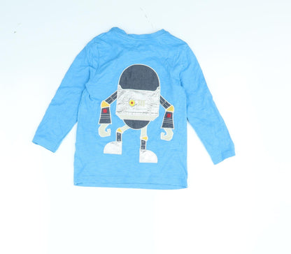Nutmeg Boys Blue   Basic T-Shirt Size 5 Years