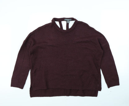 Primark Womens Purple   Pullover Jumper Size M