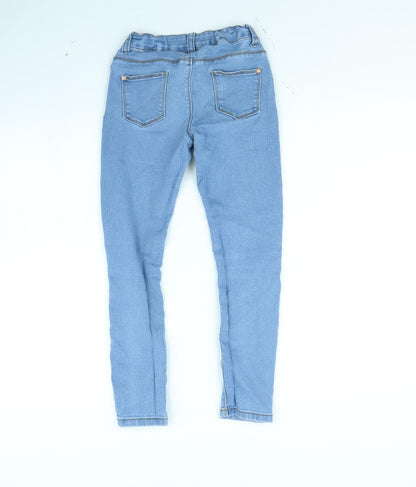 Denim & Co. Girls Blue   Straight Jeans Size 9 Years