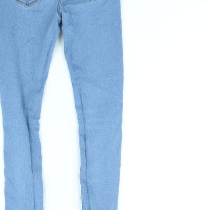 Denim & Co. Girls Blue   Straight Jeans Size 9 Years