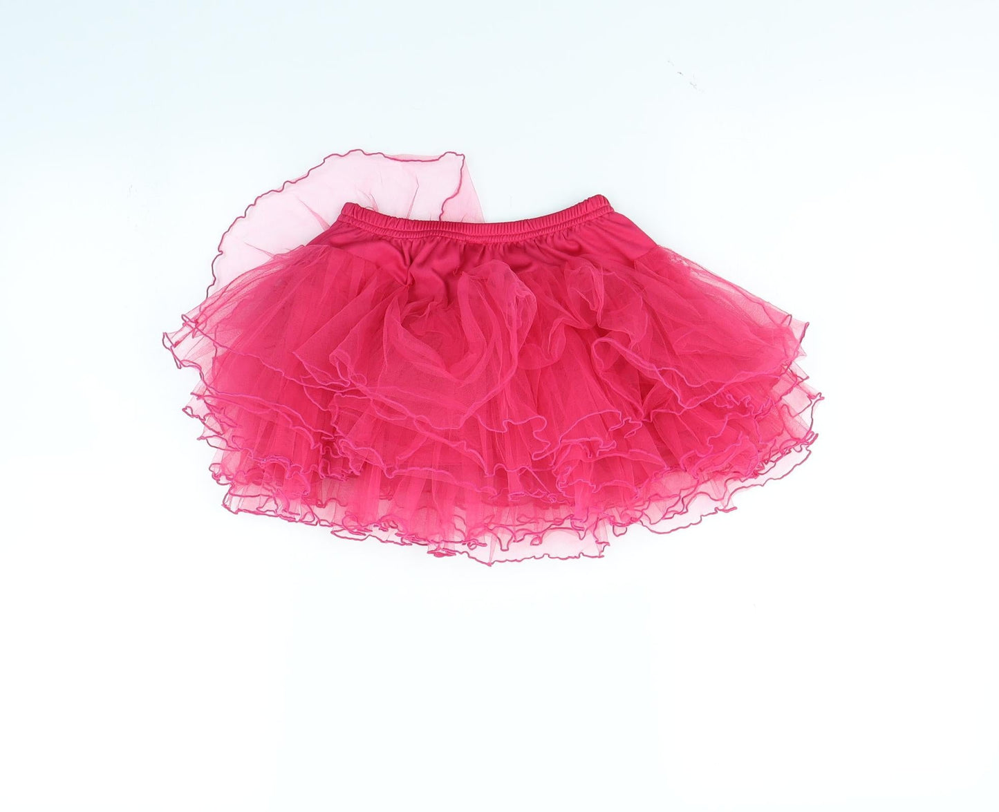 Preworn Girls Pink   Flare Skirt Size S