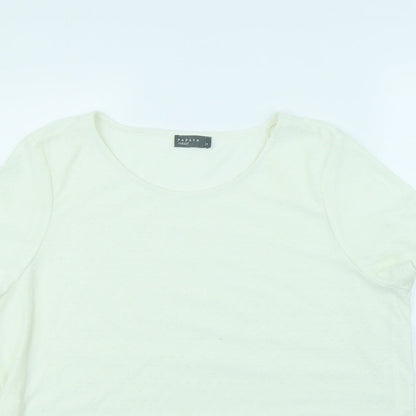 Papaya Womens Beige   Basic Blouse Size 20