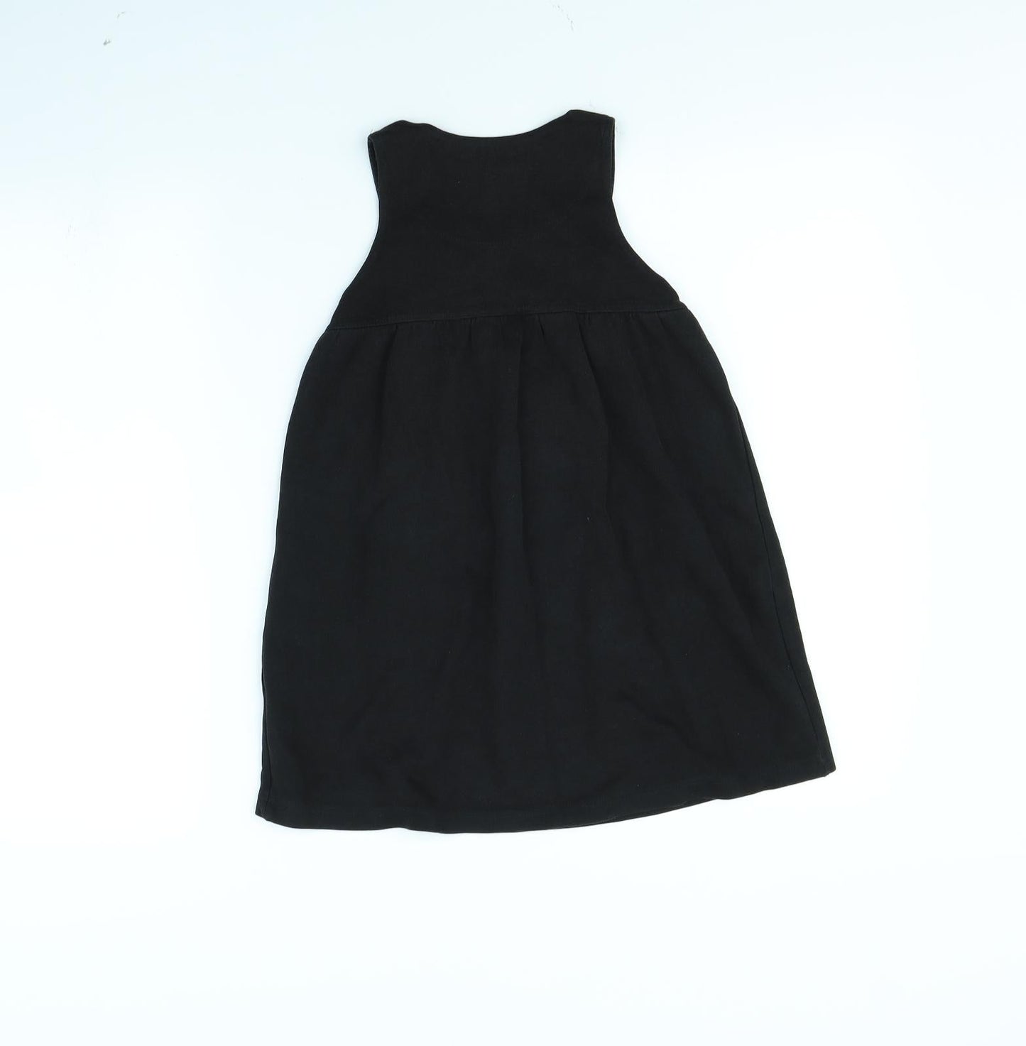 Top Class Girls Black   Pinafore/Dungaree Dress  Size 5 Years