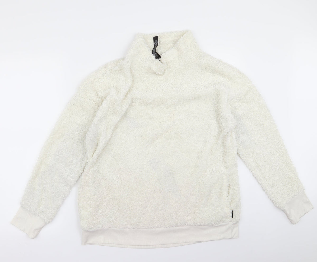 abx Womens White   Pullover Jumper Size L