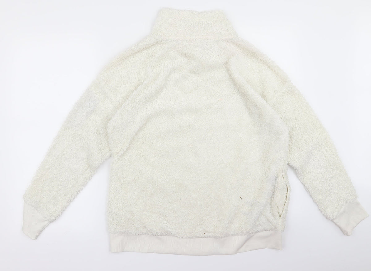 abx Womens White   Pullover Jumper Size L