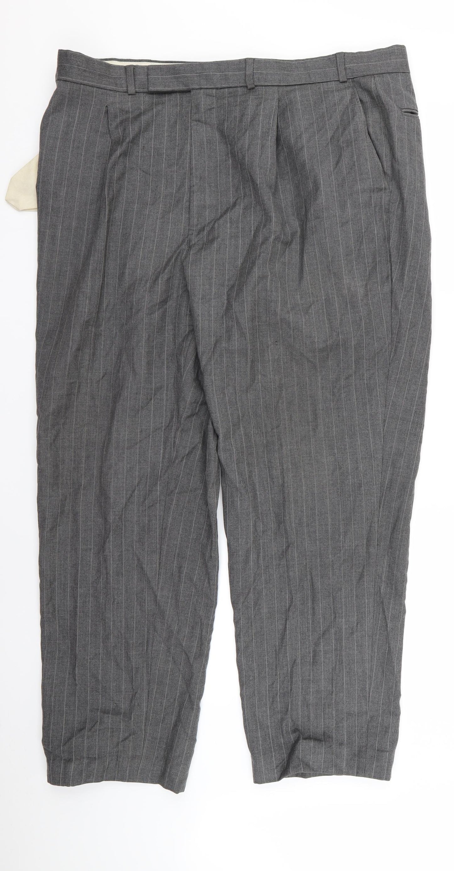 Womens UK Size 40 Preworn Regular Fit  Grey Trousers