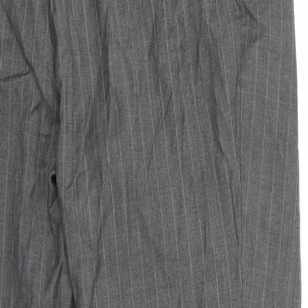 Womens UK Size 40 Preworn Regular Fit  Grey Trousers