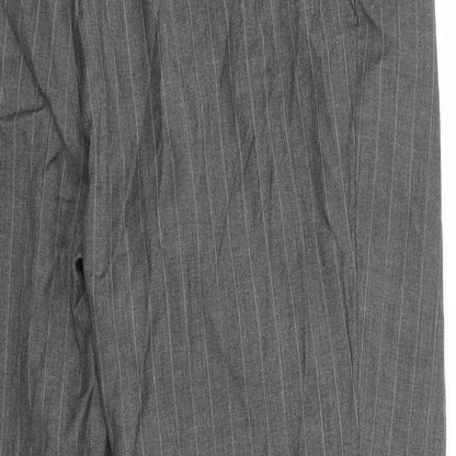 Womens UK Size 40 Preworn Regular Fit  Grey Trousers