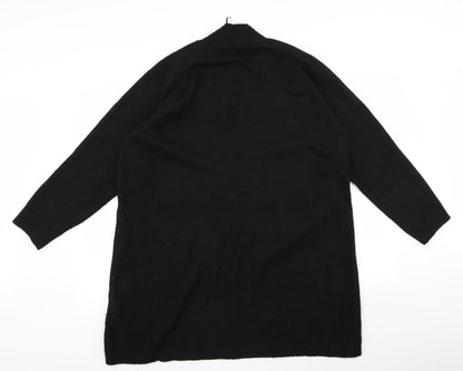 pracocks Womens Black   Pullover Jumper Size XL