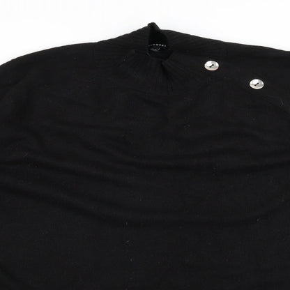 pracocks Womens Black   Pullover Jumper Size XL
