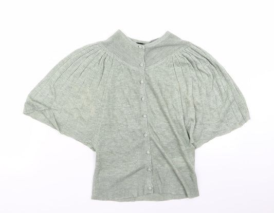 Womens UK Size 8 atmoshpere Green Basic Blouse