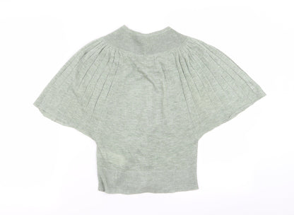 Womens UK Size 8 atmoshpere Green Basic Blouse
