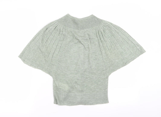 Womens UK Size 8 atmoshpere Green Basic Blouse