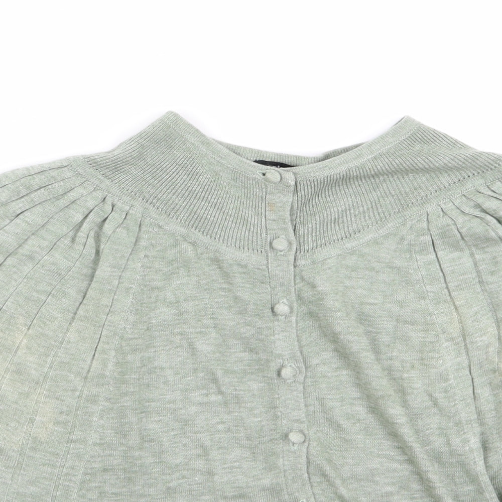 Womens UK Size 8 atmoshpere Green Basic Blouse
