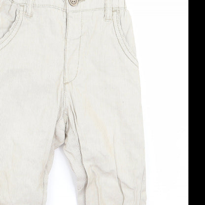 Preworn Baby Beige   Track Pants Trousers Size 12 Months
