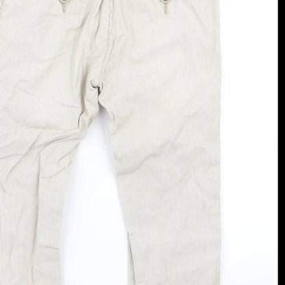 Preworn Baby Beige   Track Pants Trousers Size 12 Months