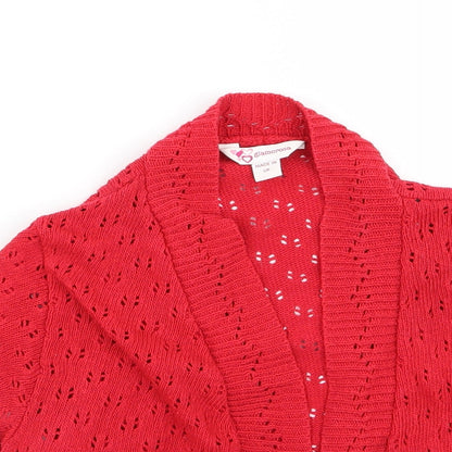 glamour rosa Womens Red   Jacket  Size 18