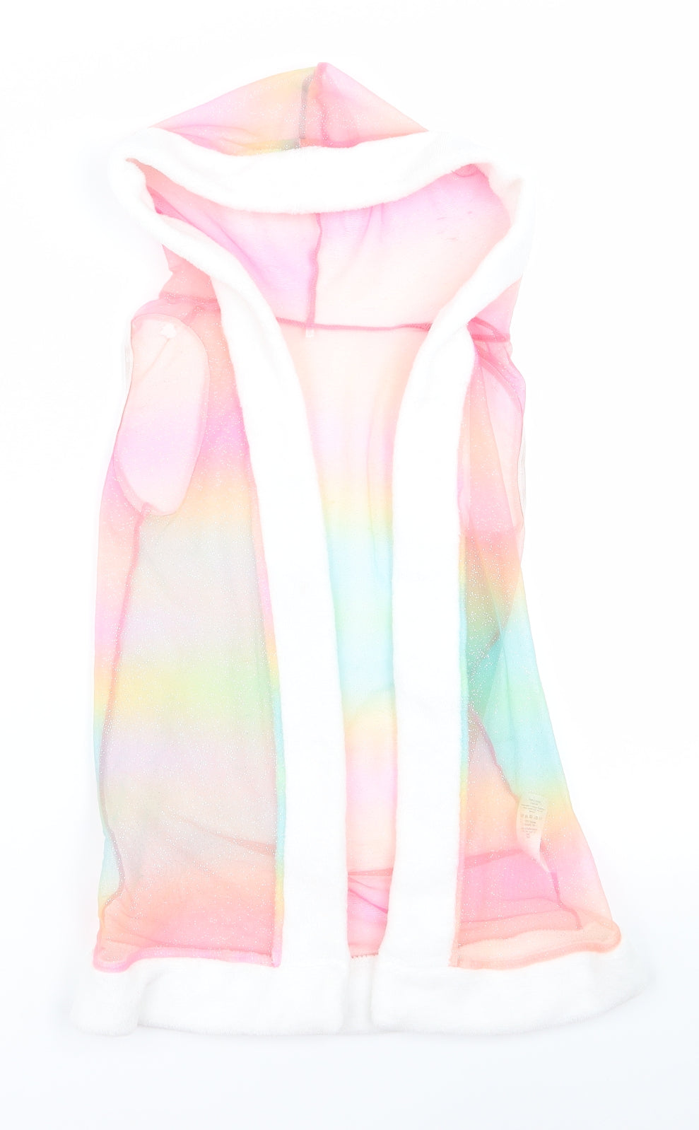 Additional front view of George girls’ multicoloured jacket, size 2, years