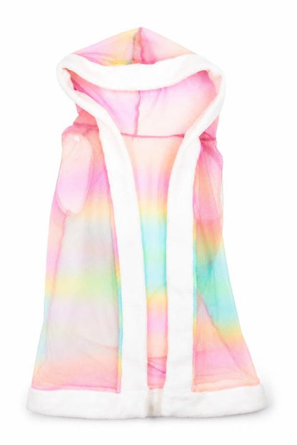 Front view of George girls’ multicoloured jacket, size 2, years