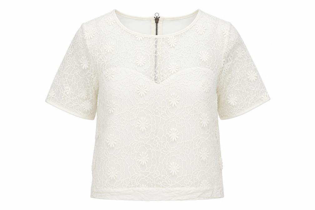 Womens UK Size 12 limited White Basic T-Shirt