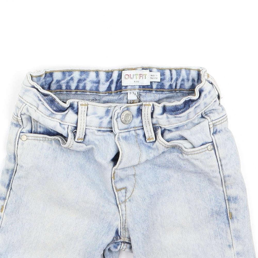 outfit Boys Blue   Chino Shorts Size 2 Years